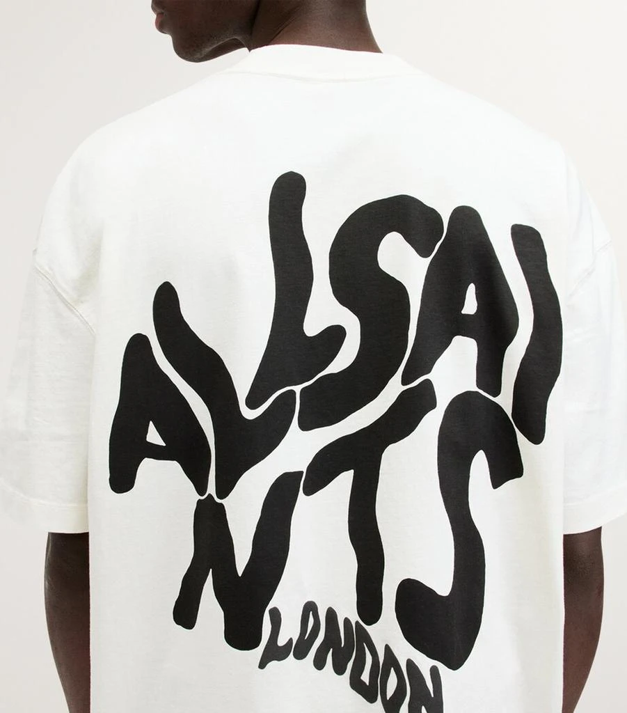 ALL SAINTS Organic Cotton Orlando Logo T-Shirt 6