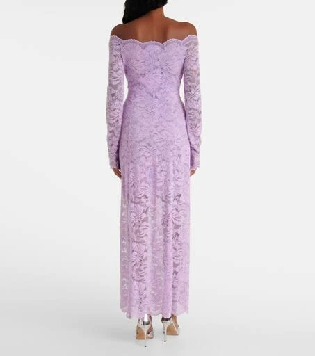 Rabanne Lavender lace gown 3