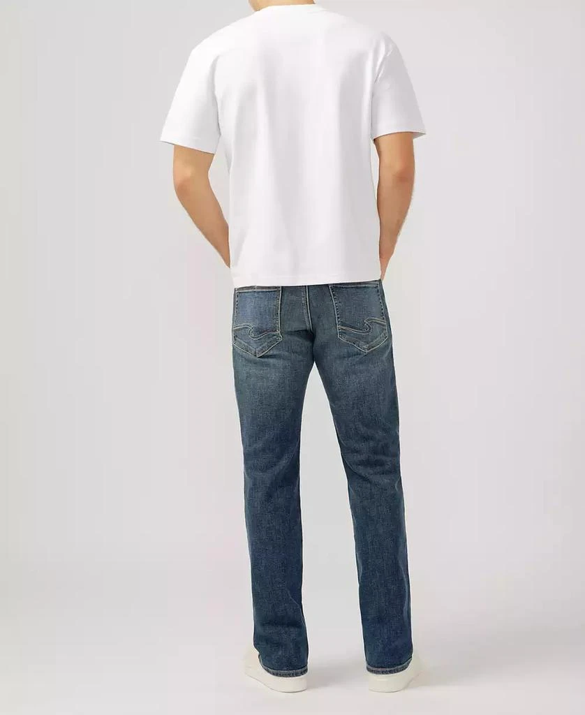 Silver Jeans Co. Men's Jace Slim Fit Bootcut Luxe Heritage Jeans 6
