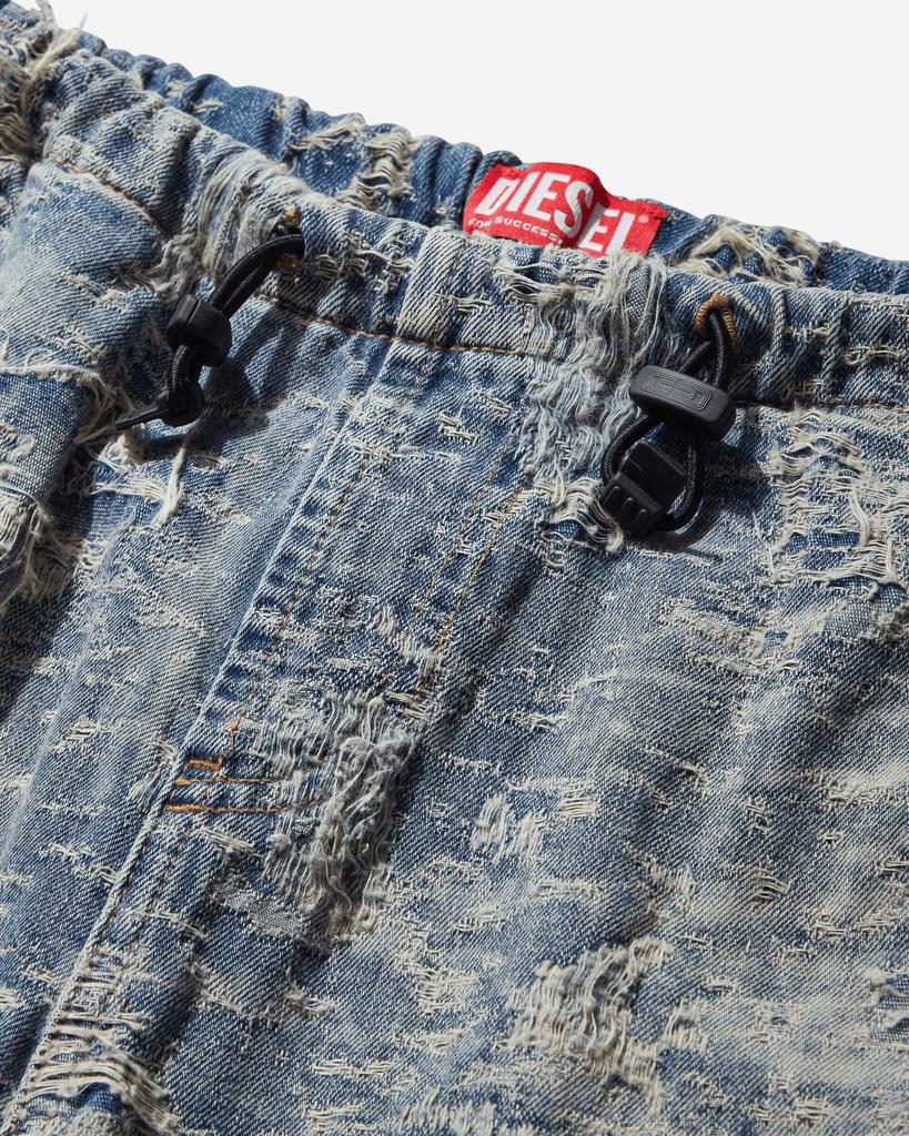 Diesel Men's D-Martial Distressed Denim Pants Blue - Pants Diesel Men's D-Martial Distressed Denim Pants Blue - Pants