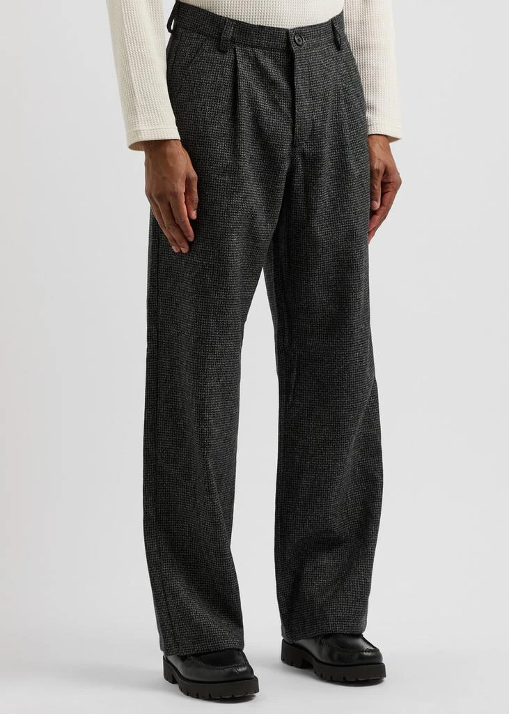 Oliver Spencer Orsman wide-leg wool-blend trousers 2