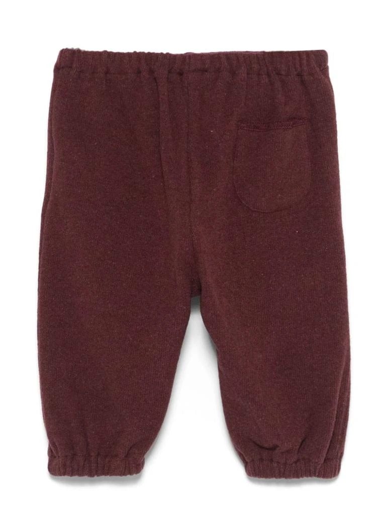 BABE & TESS Burgundy Trousers Baby Unisex 2