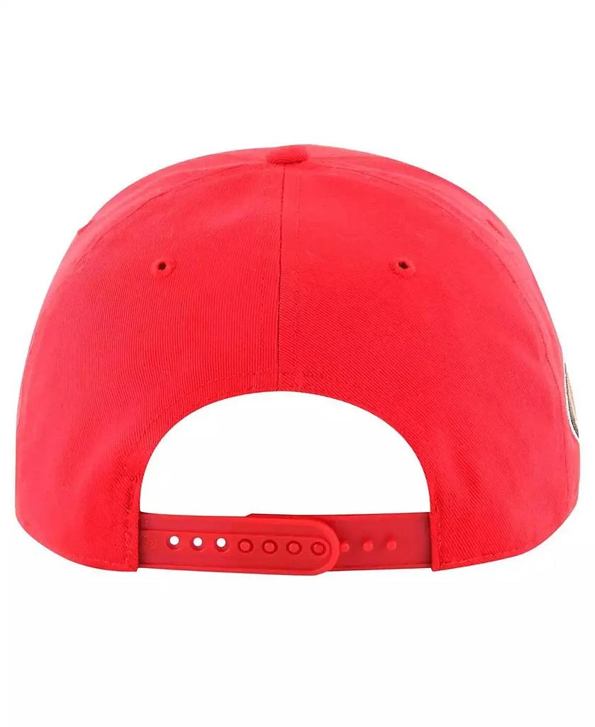 47 Brand Men's Scarlet San Francisco 49ers Overhand Hitch Adjustable Hat 2