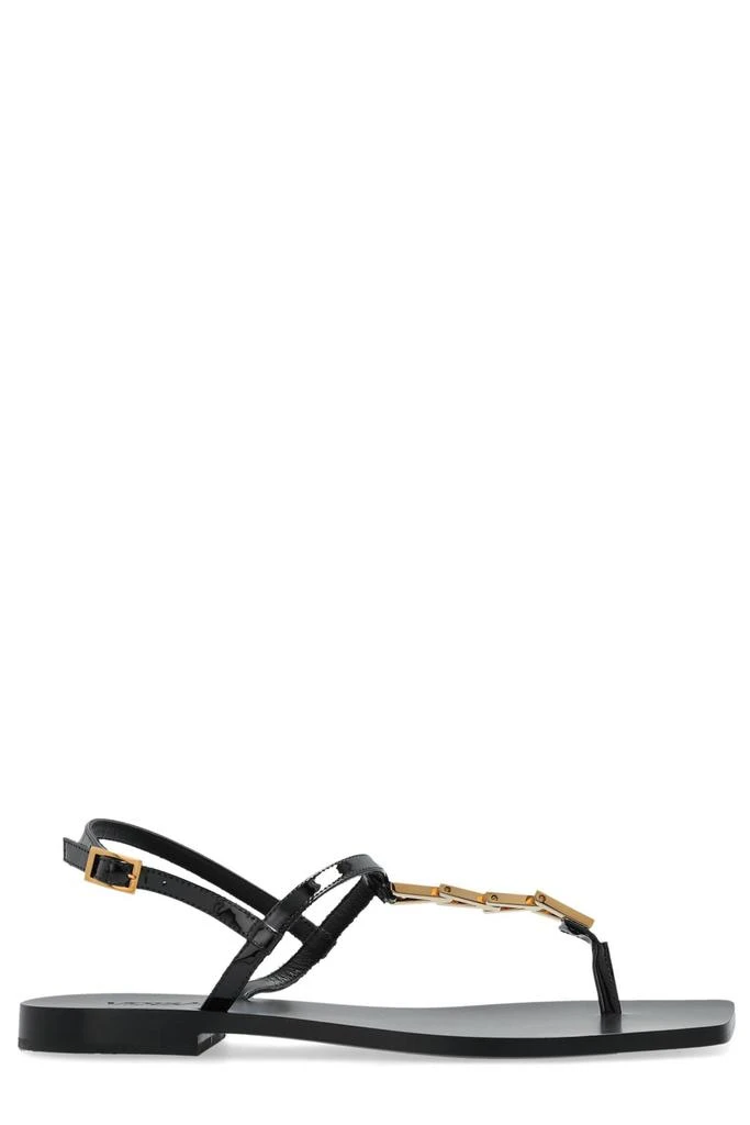 Versace Versace V-Chain Square-Toe Sandals from Cettire