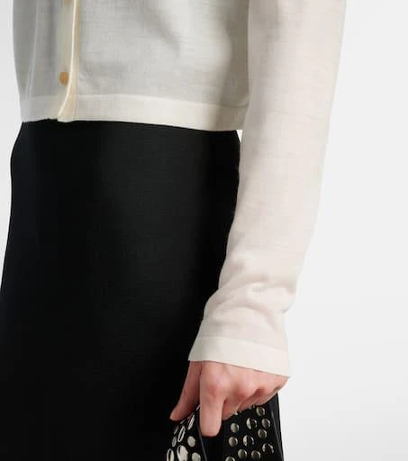 Khaite Brieta wool-blend cardigan 5