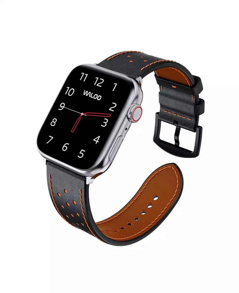 Waloo Breathable Leather Band For Apple Watch 3