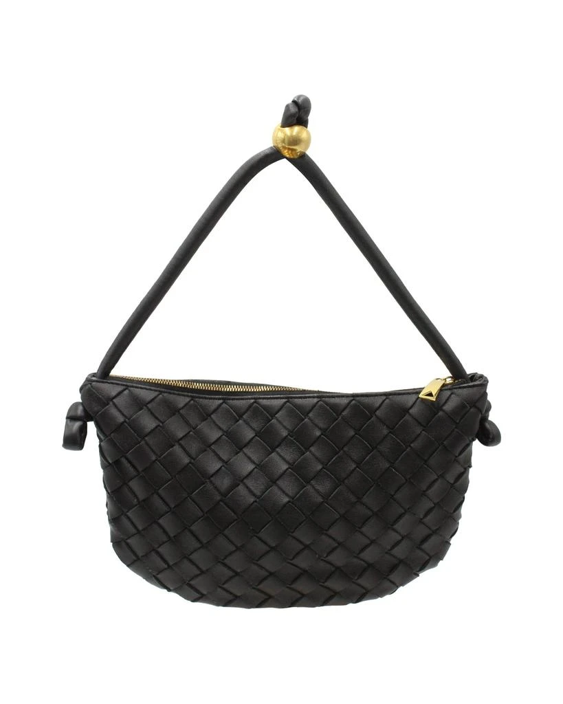 Bottega Veneta Bottega Veneta Small Intrecciato Turn Pouch in Black Leather 5