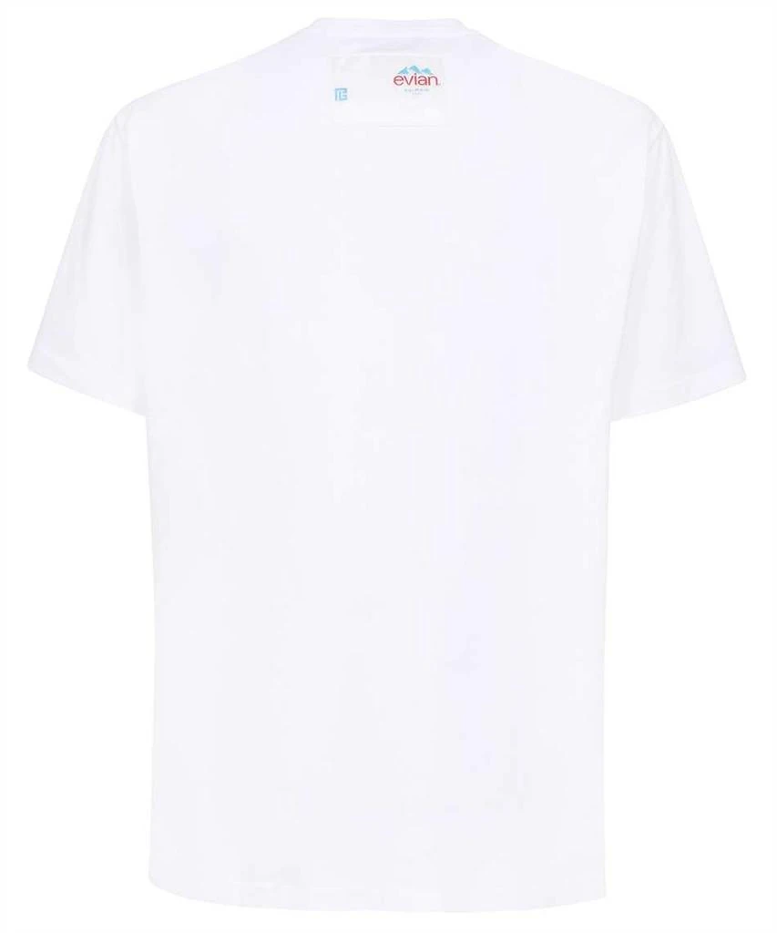 Balmain Balmain balmain x evian rubber t-shirt 2
