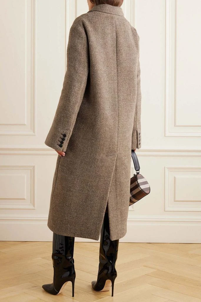 GAUCHERE Llama wool-blend coat 3