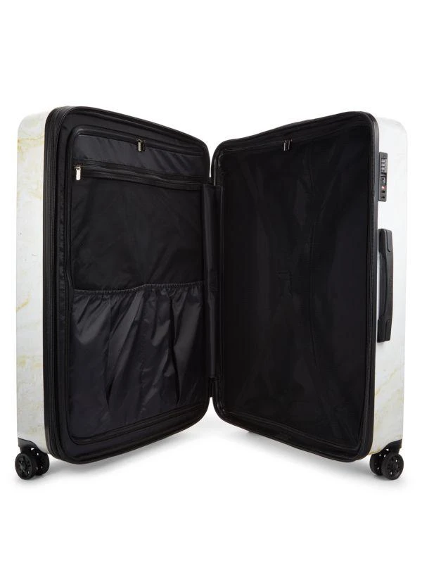 Calpak 3-Piece Marble Print Spinner Suitcase Set 3