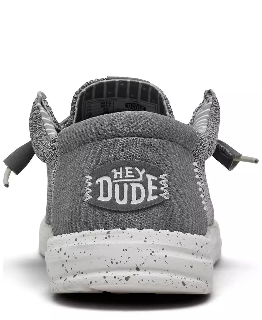 Hey Dude Men's Wally Stretch Sox Slip-On Casual Moccasin Sneakers from Finish Line 5