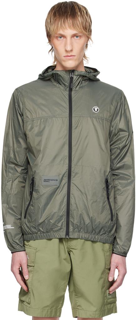 AAPE by A Bathing Ape Khaki Lightweight Jacket