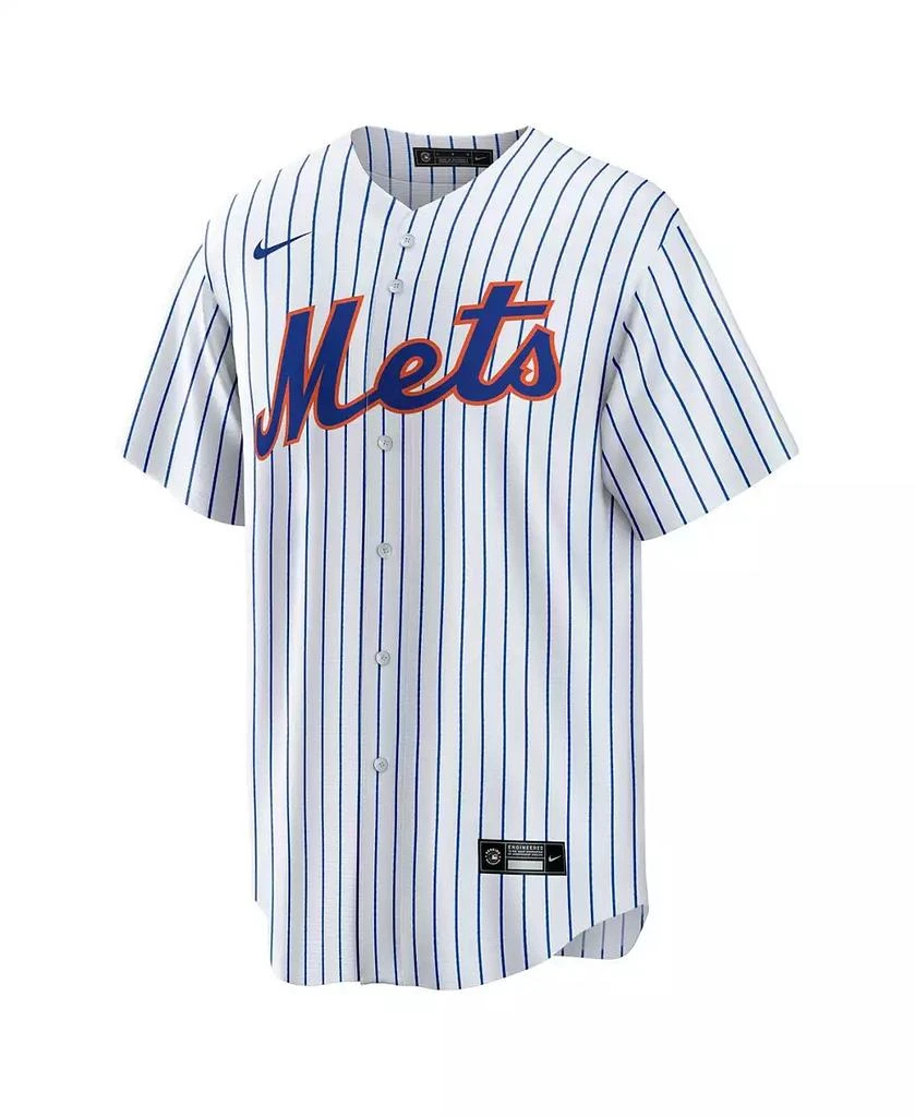 NIKE Men's Brandon Nimmo White New York Mets Home Replica Player Jersey 2