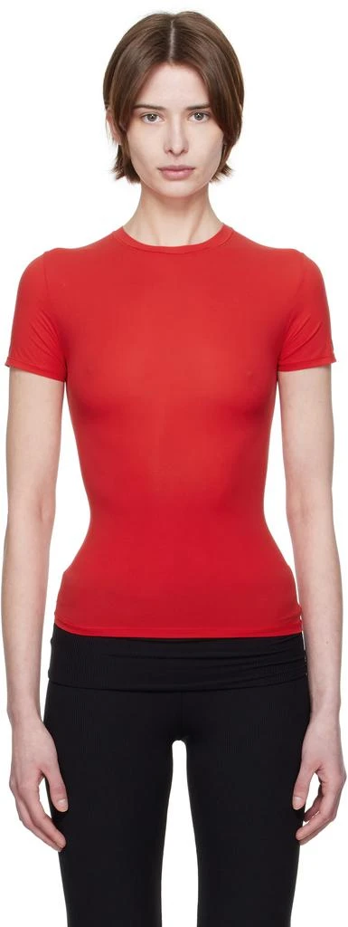 SKIMS Red Fits Everybody T-shirt 1