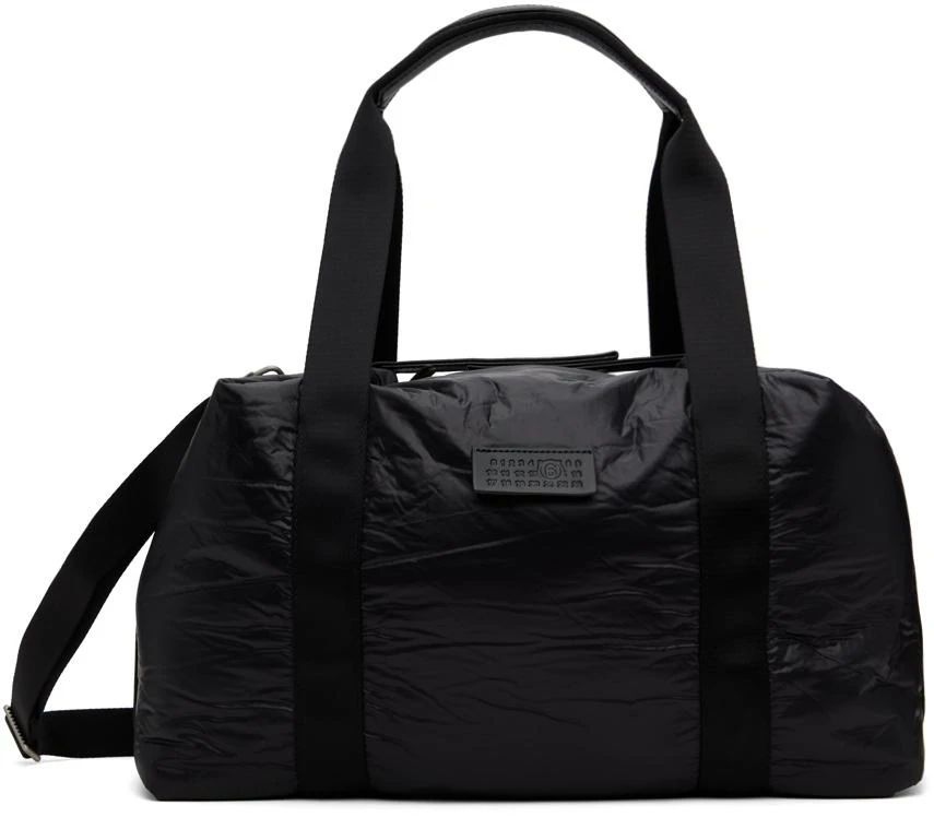 MM6 Black Weekend Duffle Bag 1