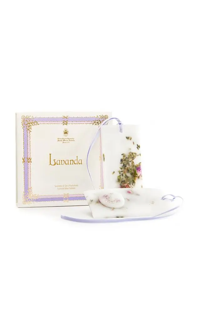 Santa Maria Novella Santa Maria Novella - Set-of-Two Lavender Scented Wax Tablets - Neutral - Moda Operandi