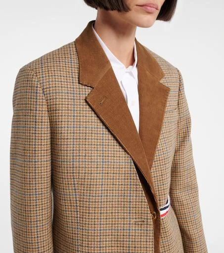 Thom Browne Gunclub houndstooth wool blazer 7