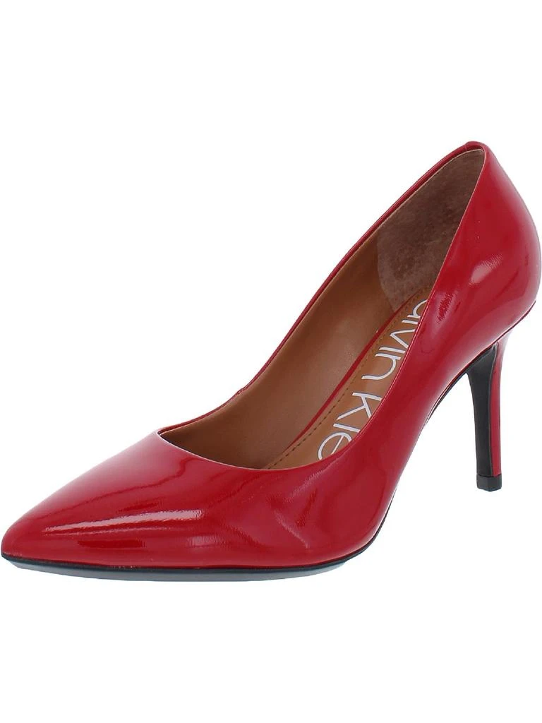 Calvin Klein Gayle Womens Leather Pointed Toe Heels 13