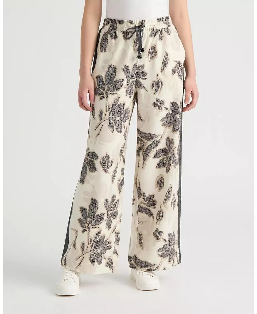 NVLT Women
s Wide Leg with Drawcord Pant