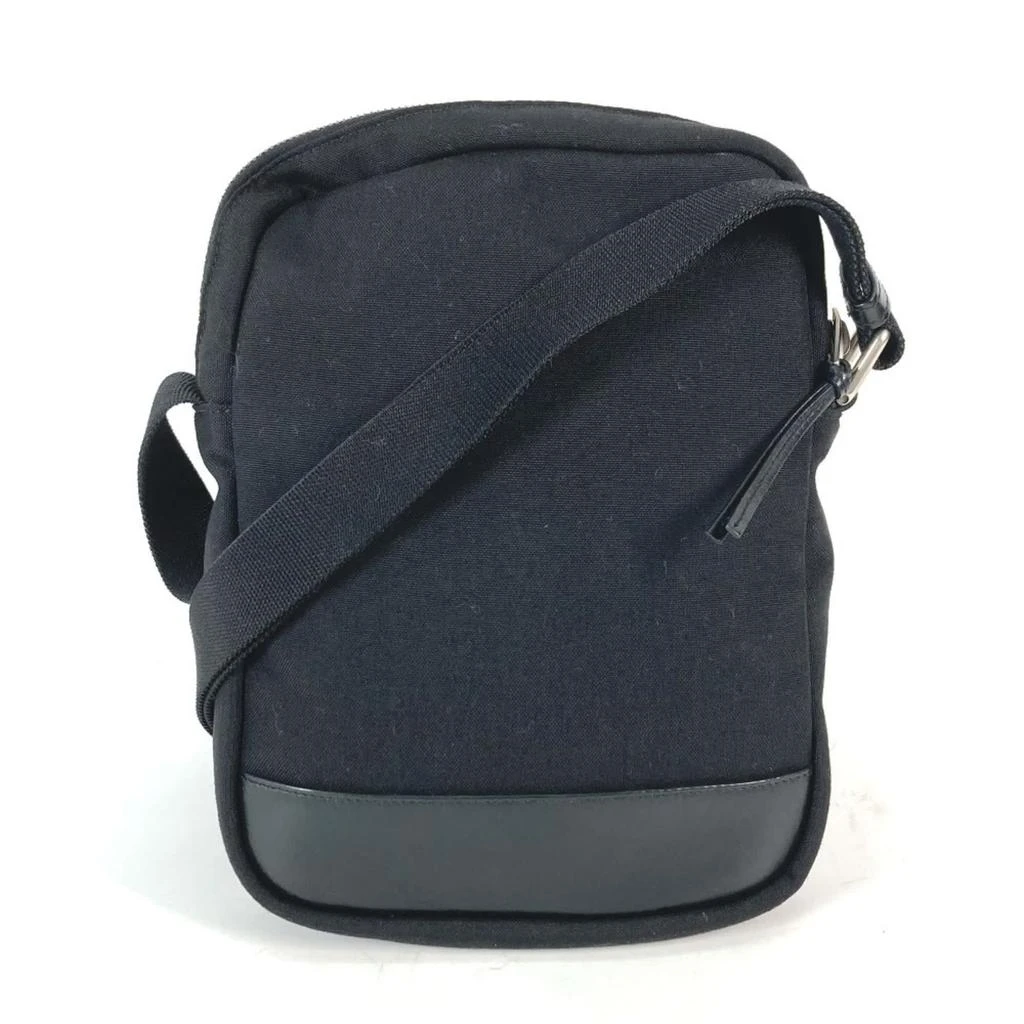 Yves Saint Laurent Leather Canvas Pochette Pouch Shoulder Bag (Pre-Owned) 2