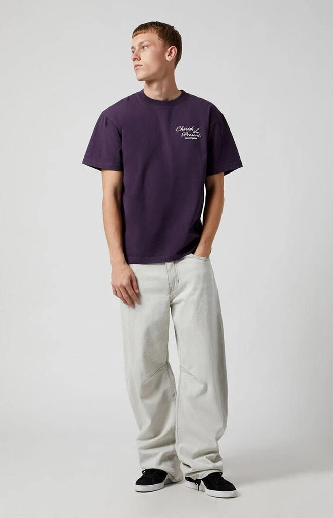 PacSun Mason Baggy Barrel Jeans Gray 2