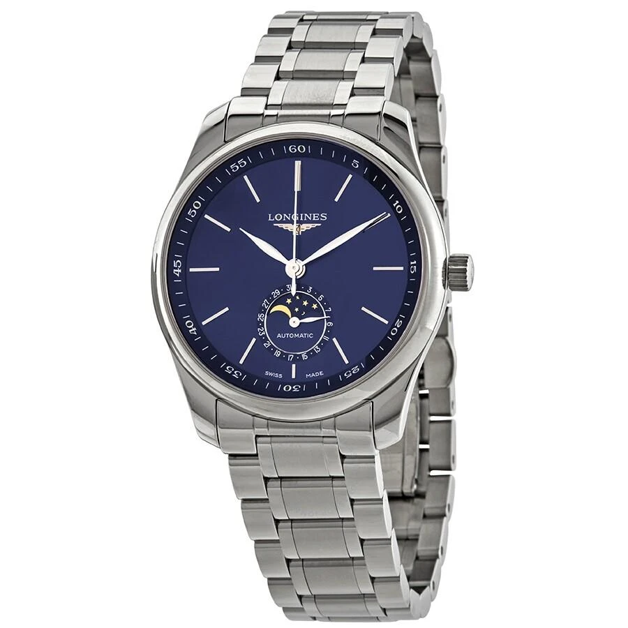 Longines Master Automatic Moonphase Blue Dial Men's Watch L29094926 1