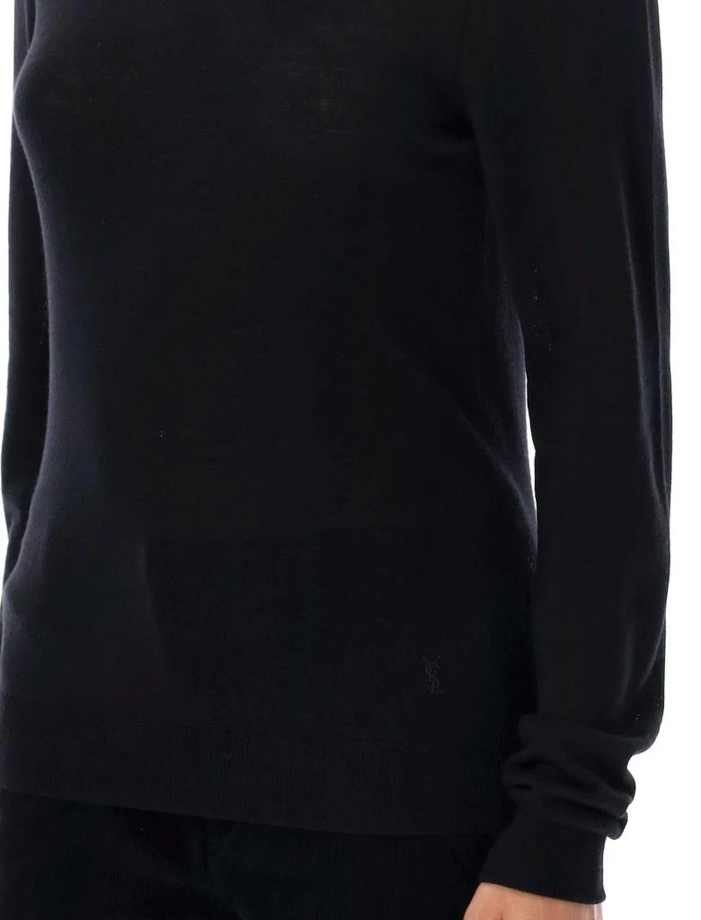 Yves Saint Laurent Saint Laurent Cassandre Turtleneck Long-Sleeved Jumper 3