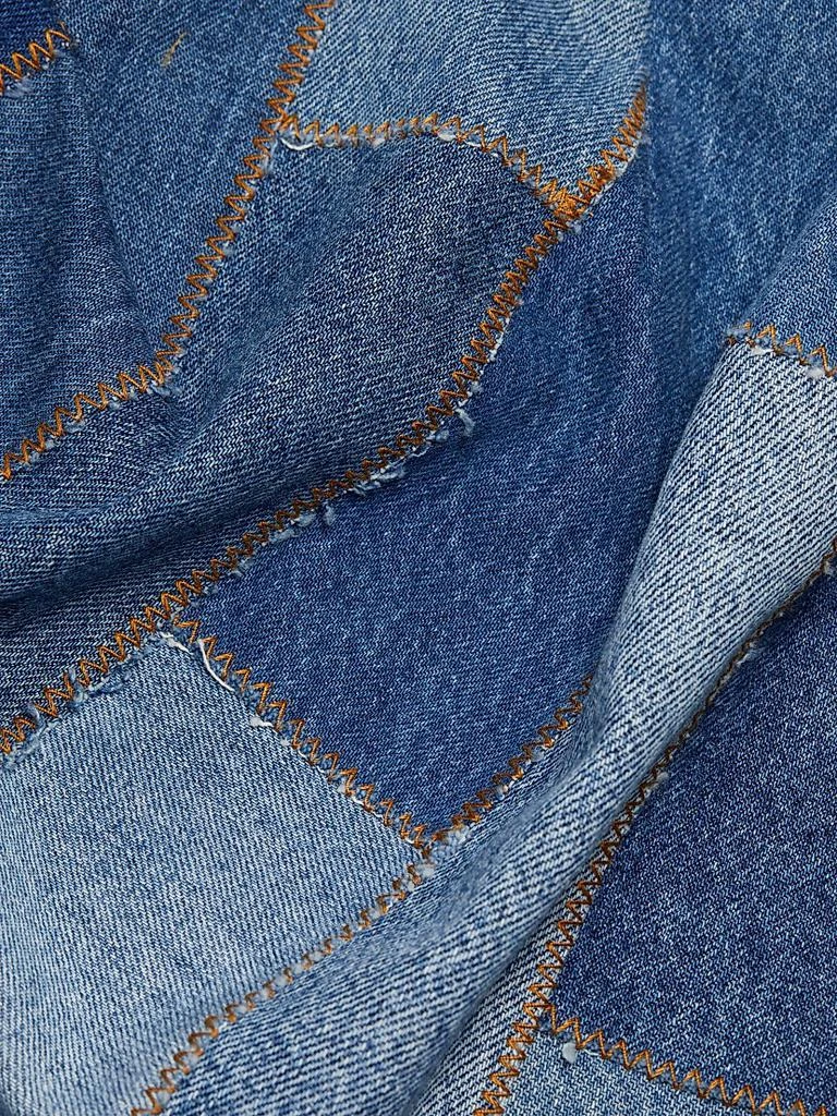 Shop Patchwork Denim Strapless Bustle Dress on Sale at BeyondStyle  Get  61% Off Patchwork Denim Strapless Bustle Dress with Limited-Time Flash  Deals, Exclusive Discounts, and Special Offers. Enjoy Unbeatable Savings on