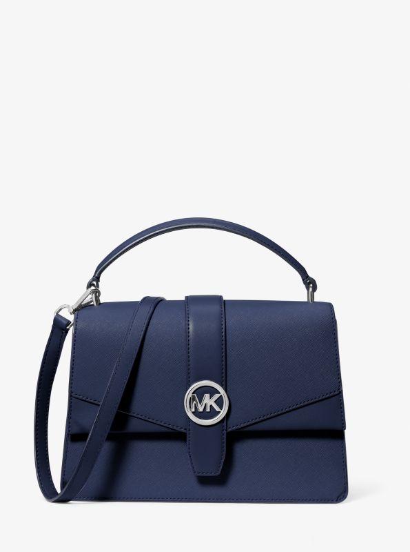 Michael Kors Greenwich Medium Saffiano Leather Satchel