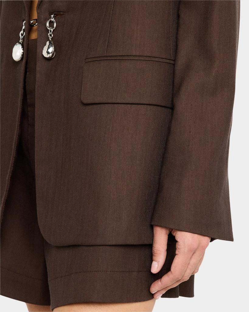 A.L.C. Mel Chain-Embellished Jacket 5