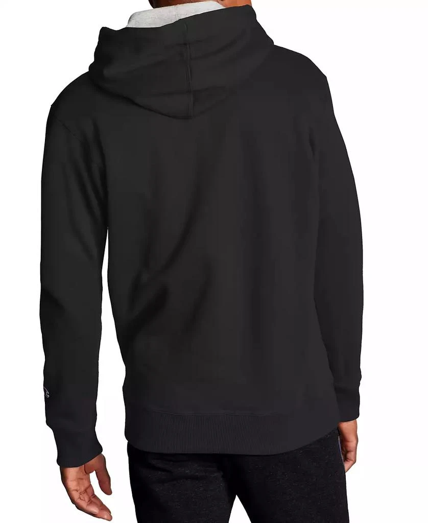 Champion Men's Script Logo Powerblend Hoodie 2