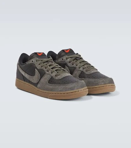 NIKE Terminator Low leather and suede sneakers 5
