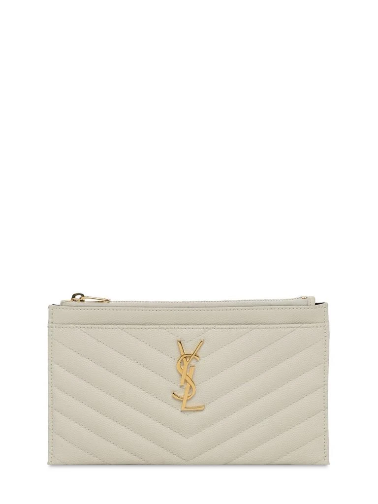 Yves Saint Laurent Cassandre Leather Pouch 1