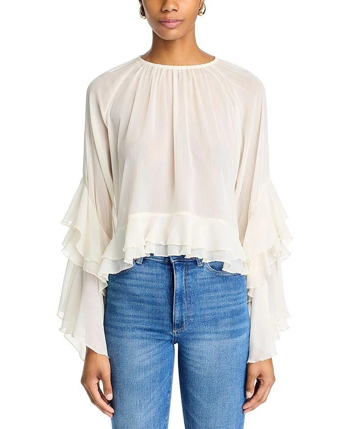 Lucy Paris Lis Ruffle Top 6
