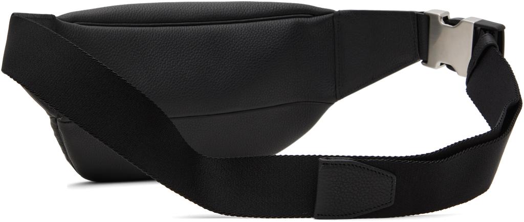 【関税&送料込】Salvatore Ferragamo Black Econyl Belt Bag Salvatore Ferragamo Black Travel Belt Bag Salvatore Ferragamo