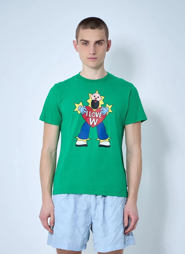 Walter Van Beirendonck Walter Van Beirendonck Logo Graphic T-Shirt 1