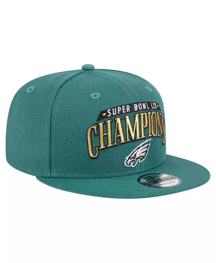 New Era Men's Midnight Green Philadelphia Eagles Super Bowl LIX Champions 9FIFTY Snapback Hat 3