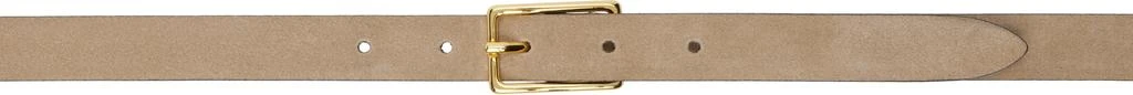 Andersons Taupe Skinny Suede Belt 1