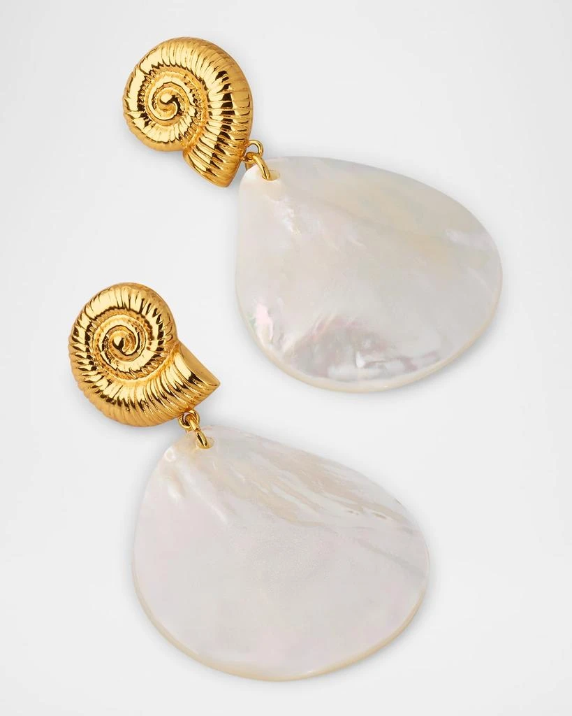NEST Jewelry Mother of Pearl Shell Earrings 3