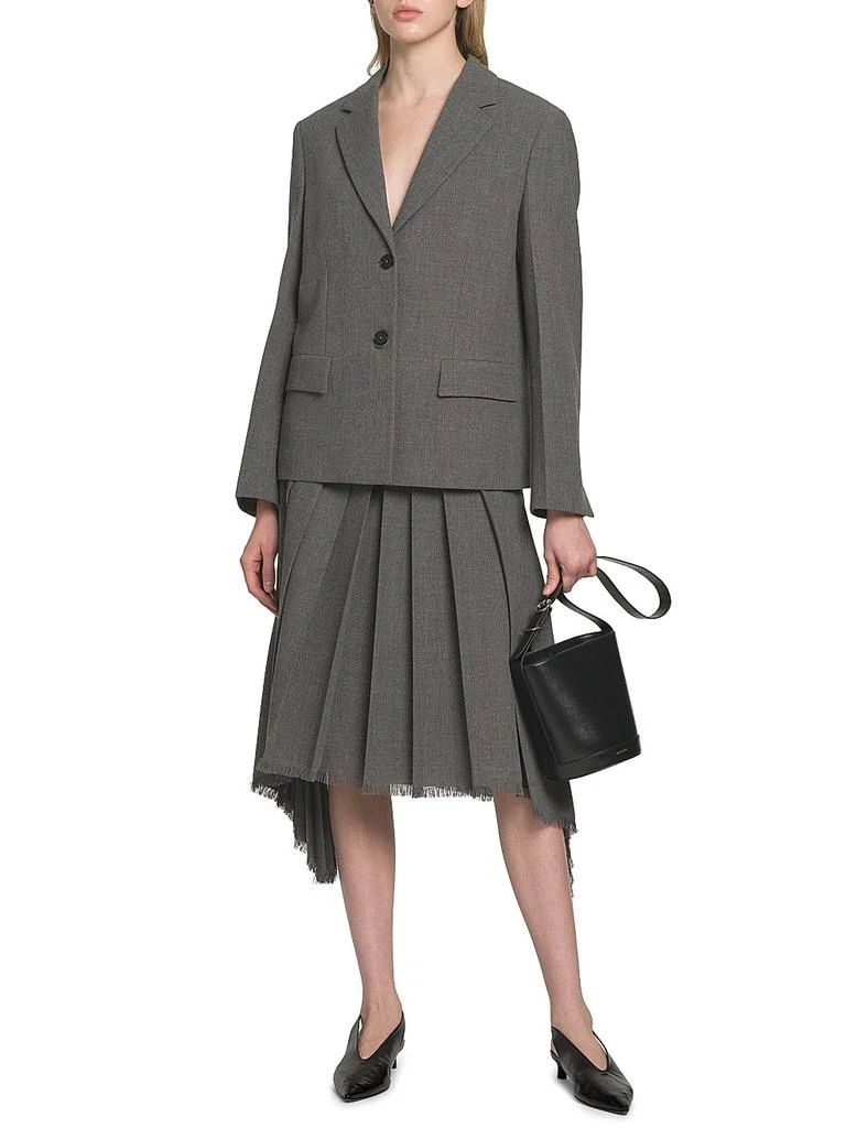 Jil Sander Wool Single-Breasted Jacket 2