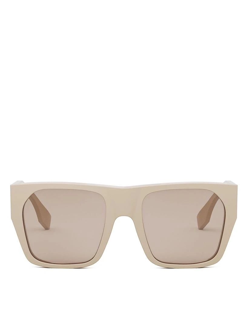 Fendi Baguette Square Sunglasses, 54mm 2