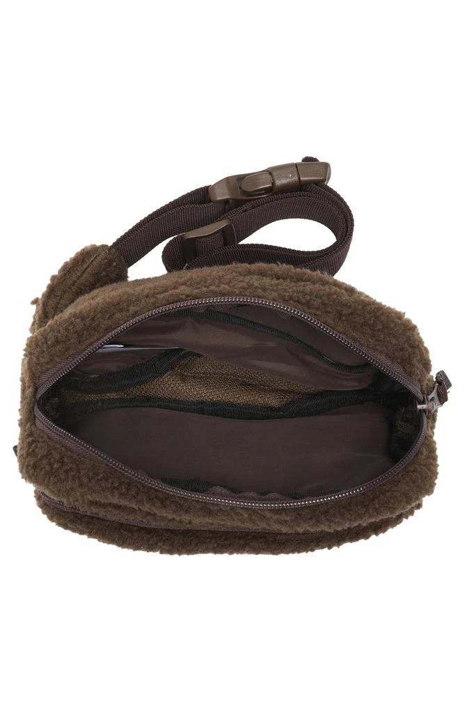 Zella Faux Shearling Belt Bag 5