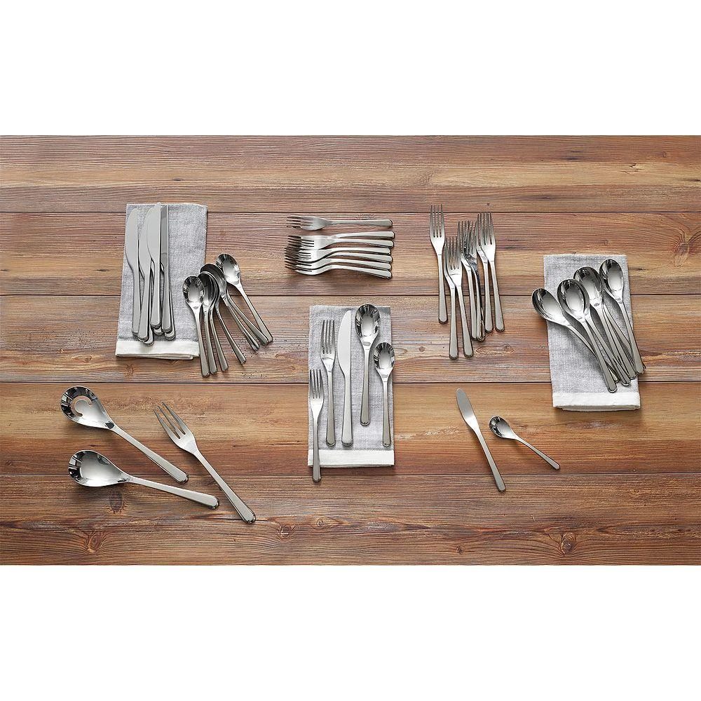 Nambé Aura 45-Piece Flatware Set 5