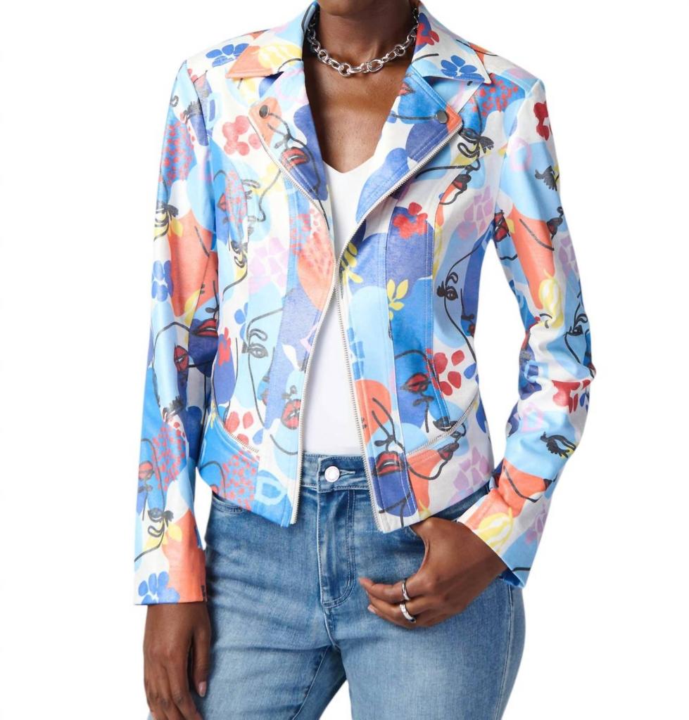 JOSEPH RIBKOFF Joseph Ribkoff - Floral Print Jacket