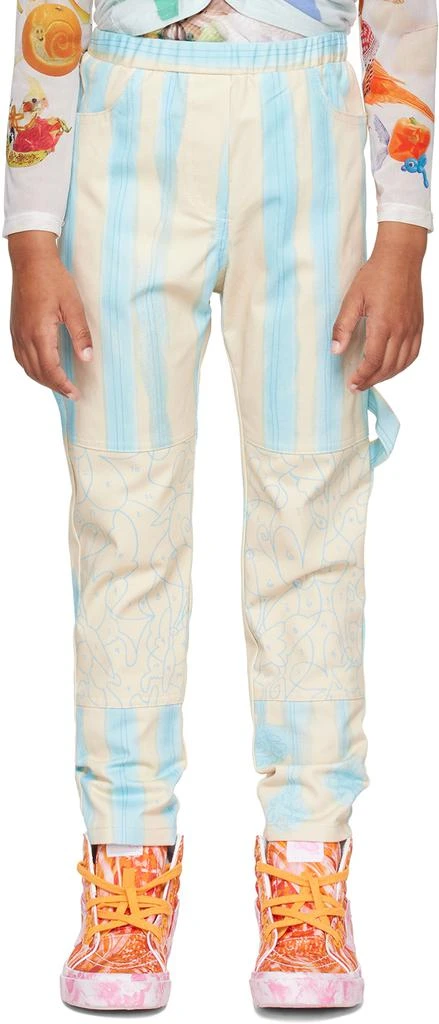 Collina Strada SSENSE Exclusive Kids Beige Chason Jeans