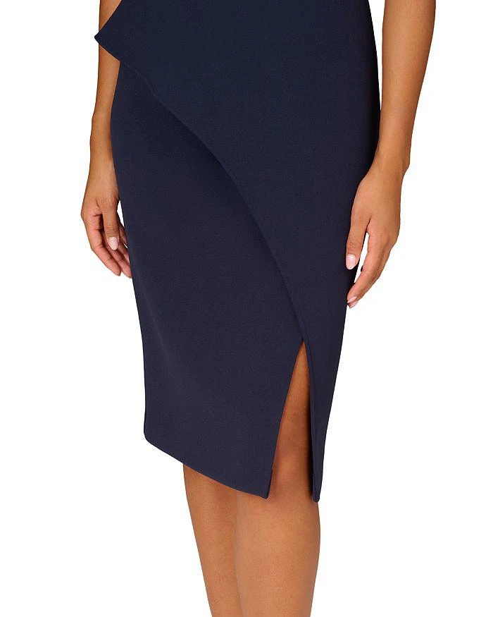 Aidan Mattox Asymmetric Sheath Dress 5