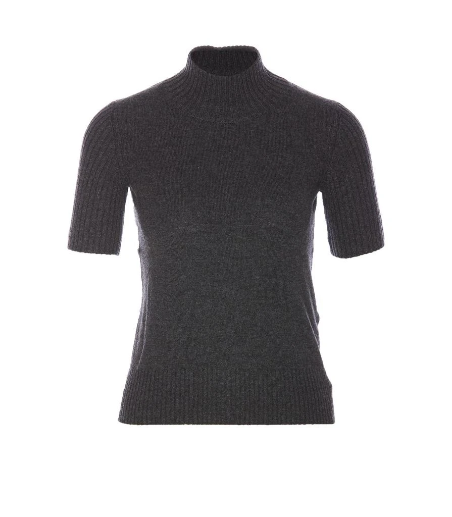 Khaite Khaite Cecil Mock-Neck Knitted Sweater 1