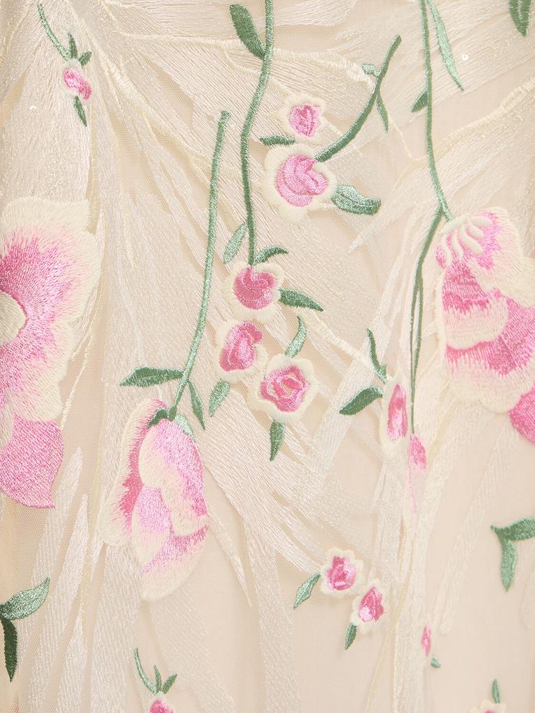 Elie Saab Tulle Embroidered Midi Skirt - Dresses & Skirts