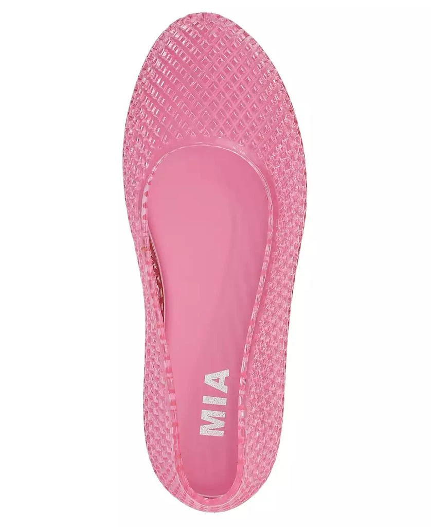 MIA Women's Gelina Jelly Ballet Slip-On Flats 4