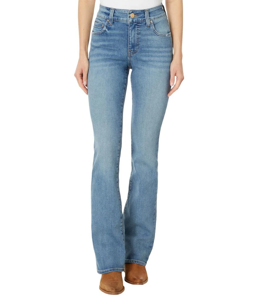 KUT from the Kloth Natalie High-Rise Fab Ab Bootcut In Composed 1